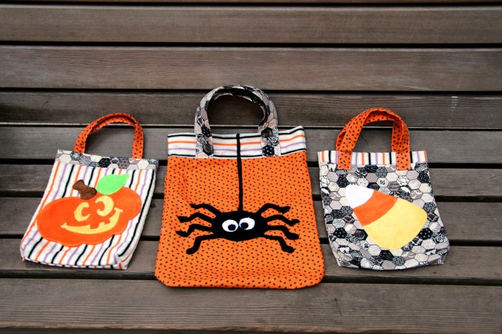 Halloween Trick or Treat Tote bags