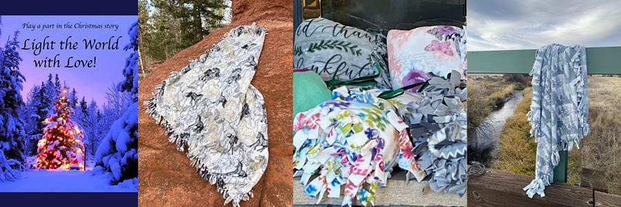 DIY Fleece Blankets – Make great gifts!