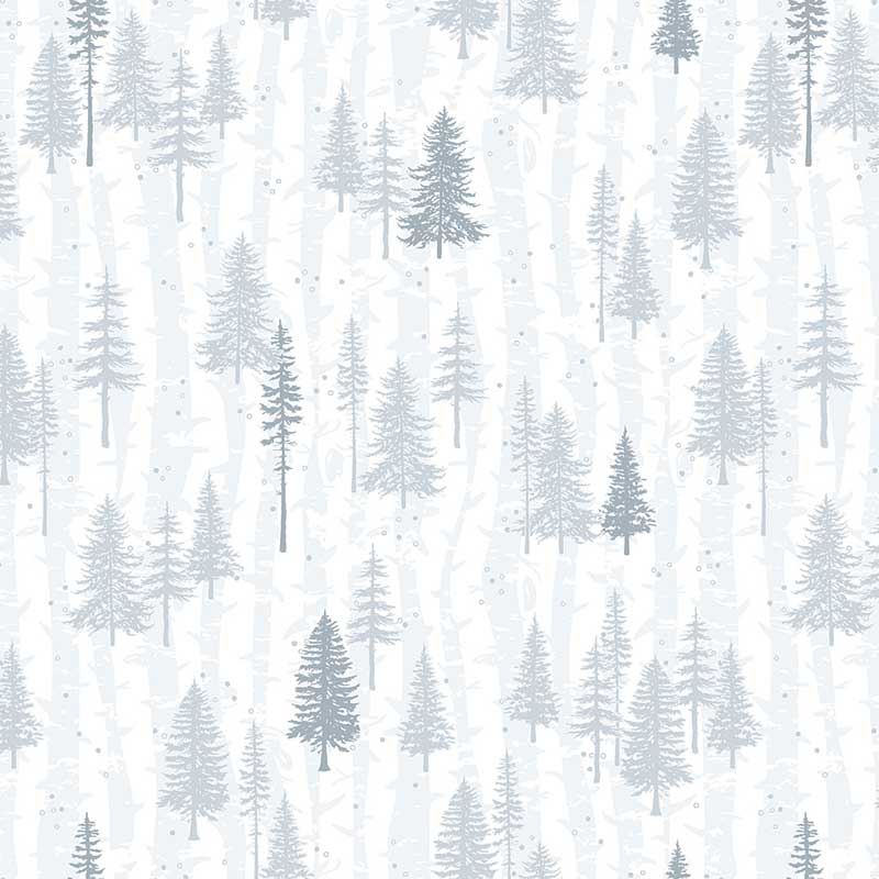 McKay Manor Musers - Scandinavian Winter - fabric sample image