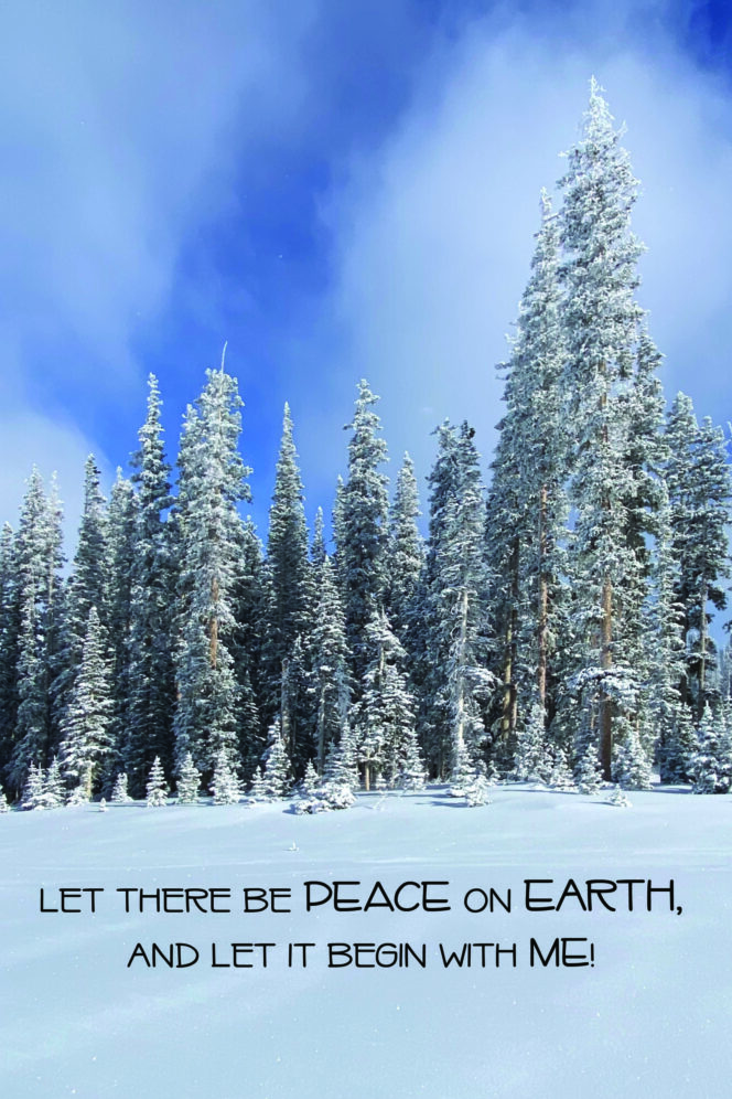 Let there be Peace on Earth